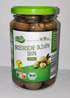 Griechische Bio-Oliven, grün