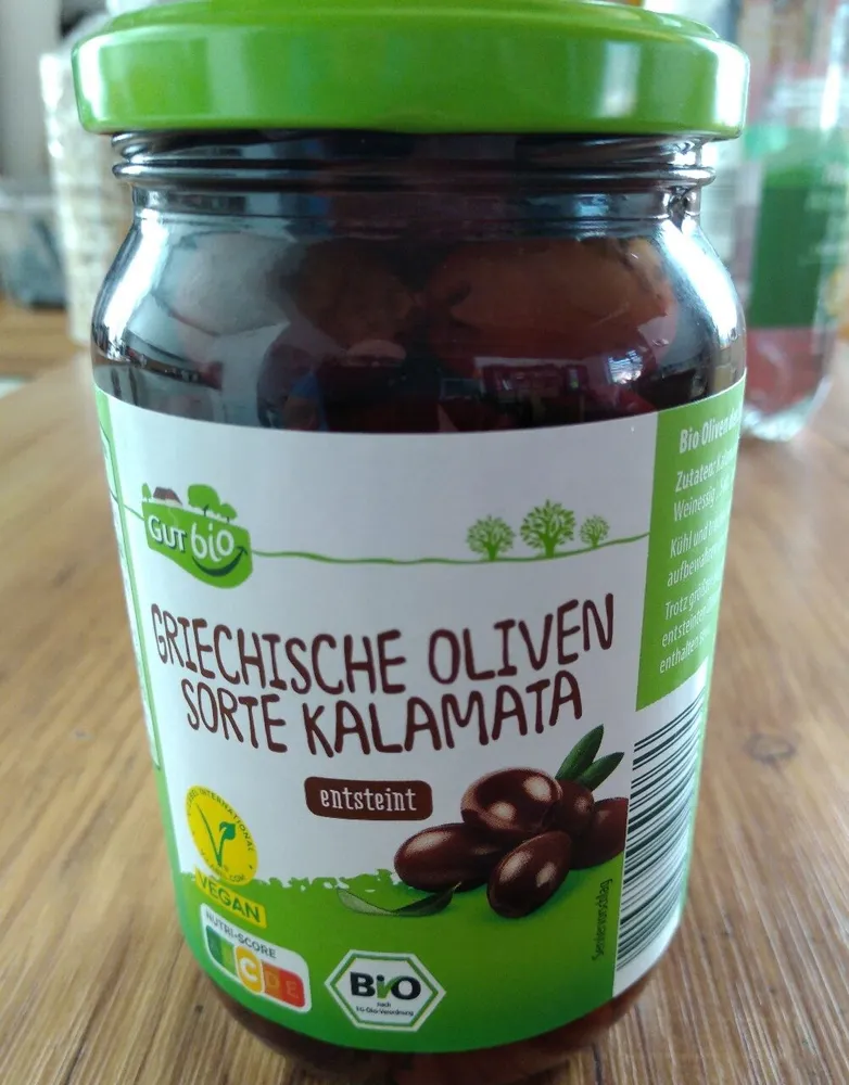 Griechische Bio-Oliven Sorte Kalamata