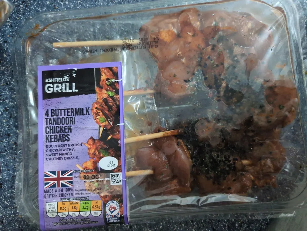 Buttermilk Tandoori Chicken Kebabs