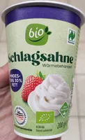 Bio-Schlagsahne 30 % Fett