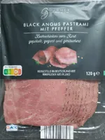 Black Angus Pastrami mit Pfeffer