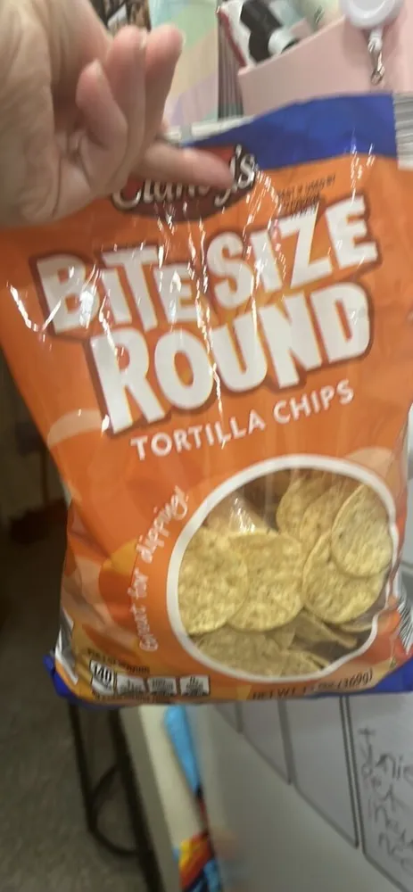 Bite Size Round Tortilla Chips