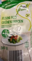 Risoni à base de petits pois