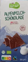 Alpenmich-Schokolade