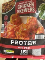 Ready Cooked Chicken Skewers - Piri Piri