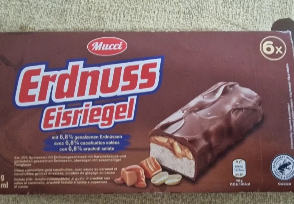 Erdnuss Eisriegel