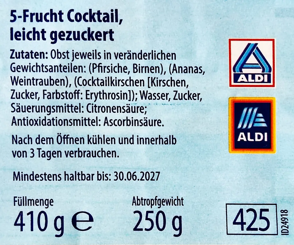 5-Fruchtcocktail