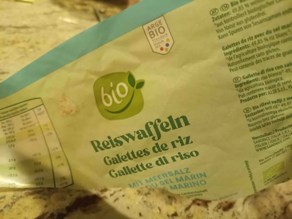 Reiswaffeln