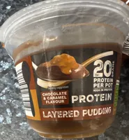 Choclate & Caramel Flavour Protein Layered Pudding