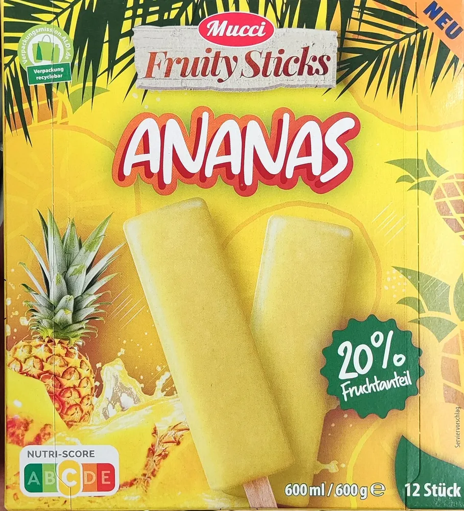 Fruity Sticks - Ananas