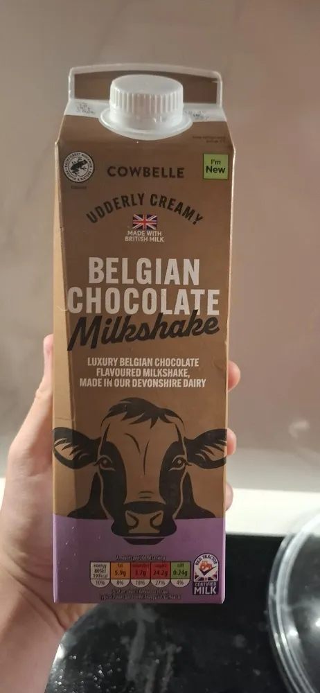 Belgian Chocolate Milkshake