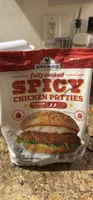 fully cooked spicy chicken patties