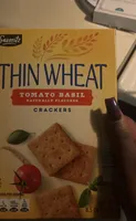 Thin Wheat Tomato Basil Crackers