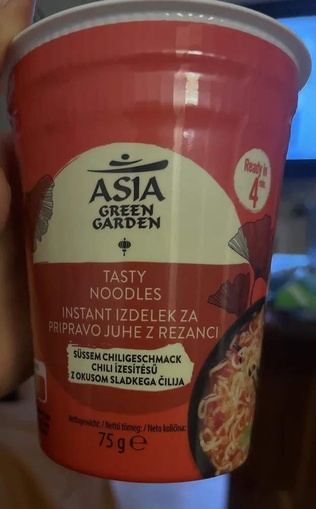Tasty Noodles Mit Süßem Chiligeschmack