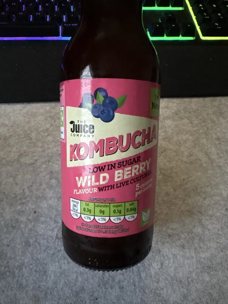 Wild berry Kombucha