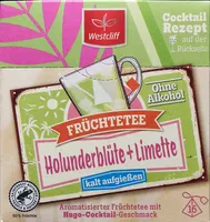 Holunderblüte + Limette - Kaltaufguss-Früchtetee