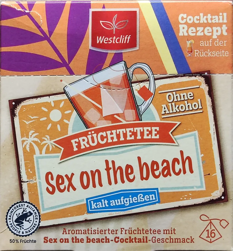 Sex on the Beach - Kaltaufguss-Früchtetee