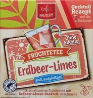 Erdbeer-Limes - Kaltaufguss-Früchtetee