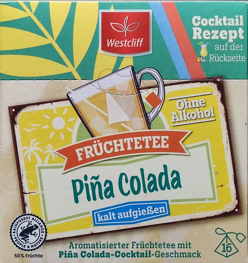 Piña Colada - Kaltaufguss-Früchtetee