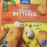 Crispy Tempura Battered Fish Fillets