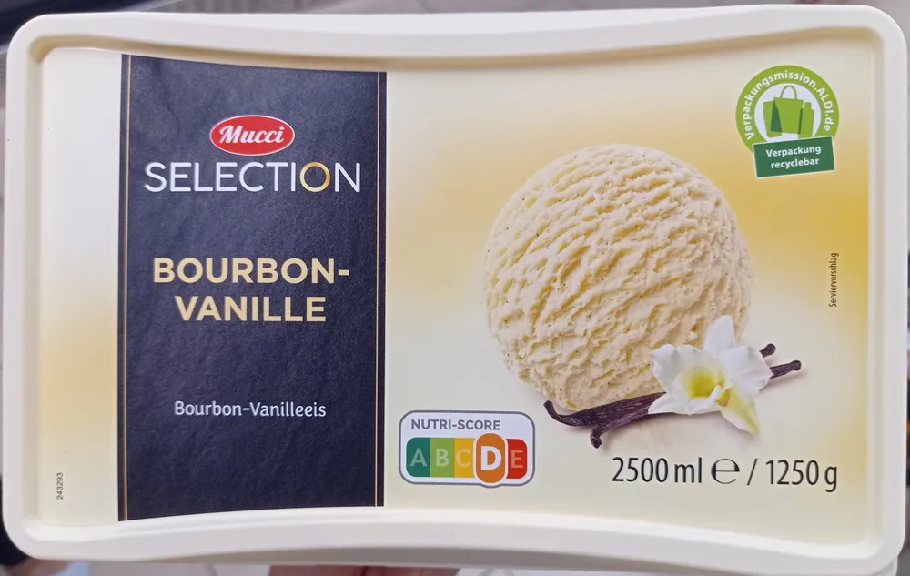 Selection Bourbon-Vanilleeis