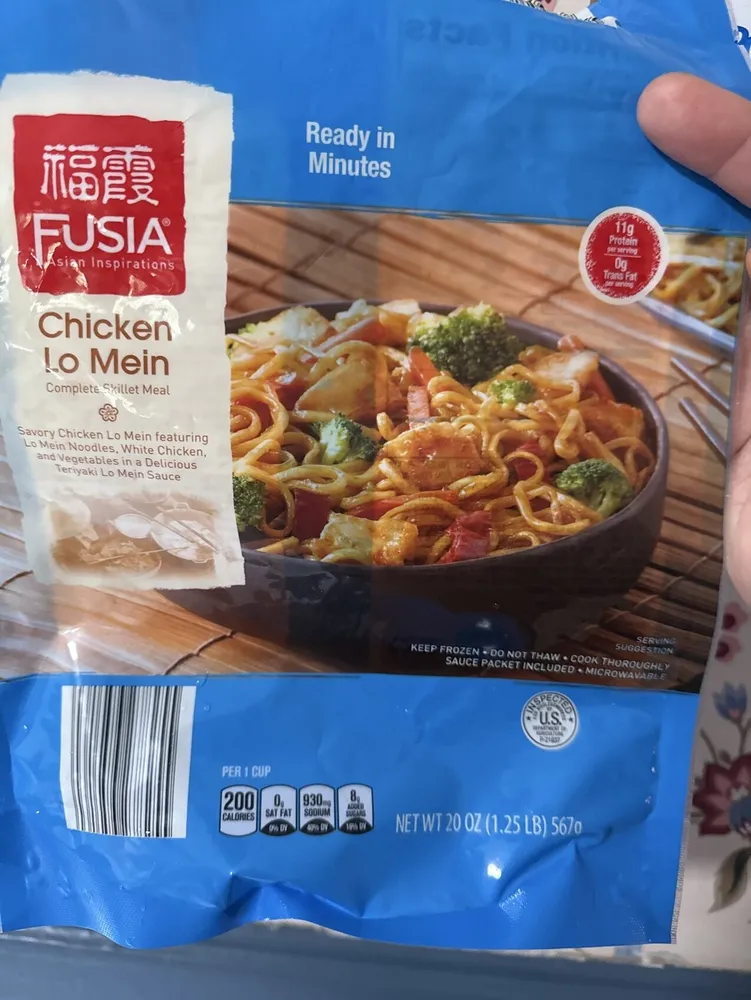 chicken lo mein