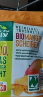 Gefriergetrocknete Bio Mango-Scheiben