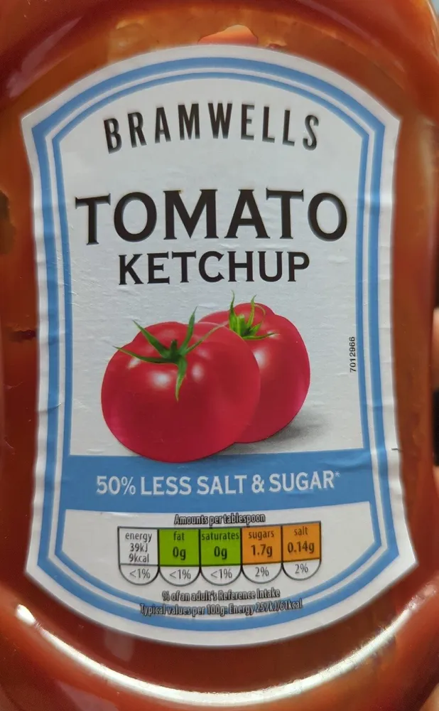 Tomato Ketchup 50% Less Salt & Sugar