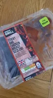 Sticky BBQ Chicken Breast sizzlers