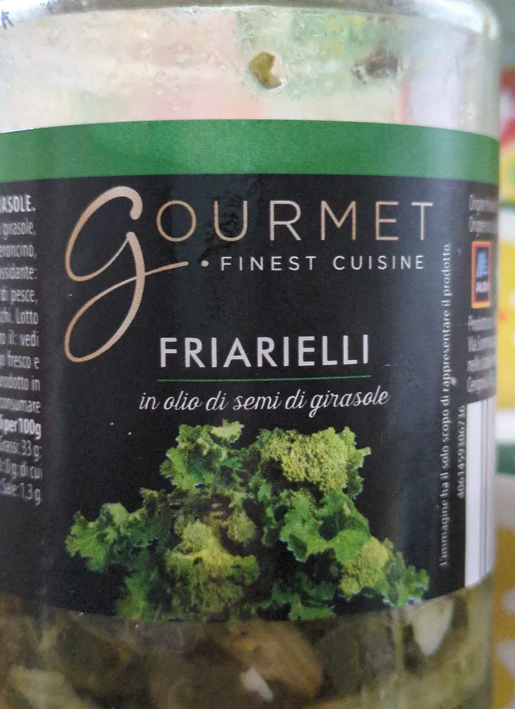 Friarielli in olio di semi di girasole