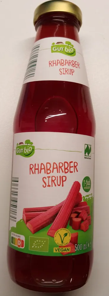 Rhabarber sirup