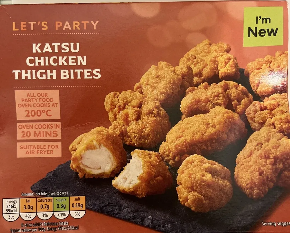 Katsu Chicken Thigh Bites