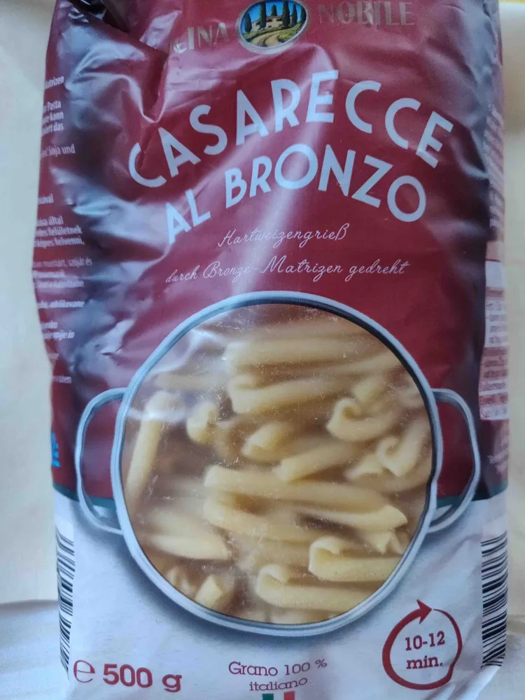 Casarecce al bronzo