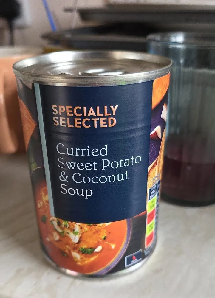 Curried Sweet Potato & Coconut Soup