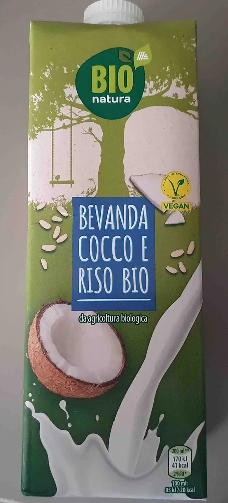Bevanda Cocco e Riso Bio