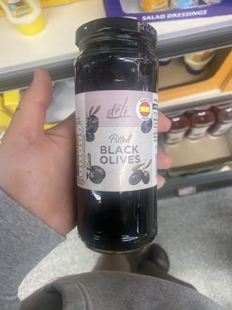 Pitted Black Olives