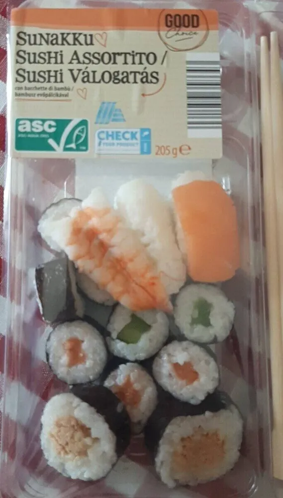 Sunakku sushi assortito