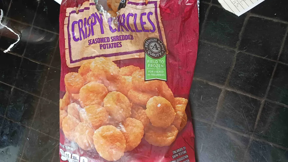 Crispy Circles Seasoned Shredded Potatoes