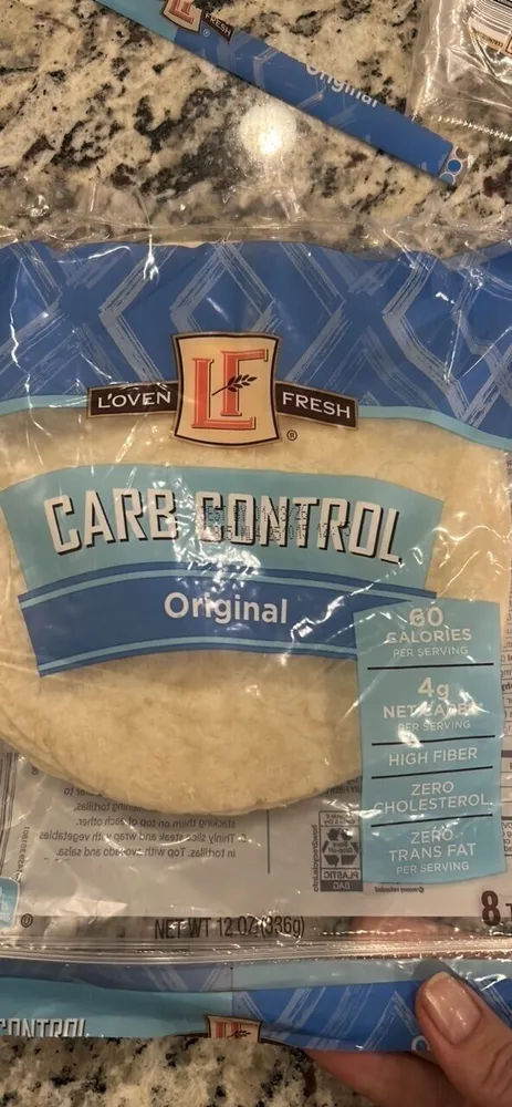 Carb control wrap