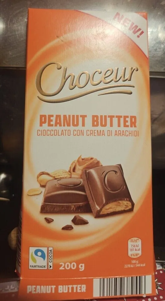 PEANUT BUTTER CIOCCOLATO CON CREMA DI ARACHIDI