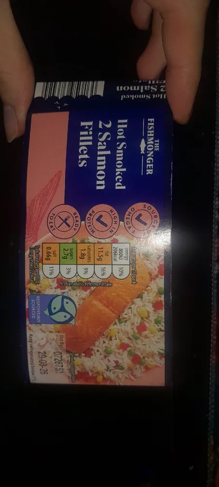 Hot Smoked Salmon Fillets