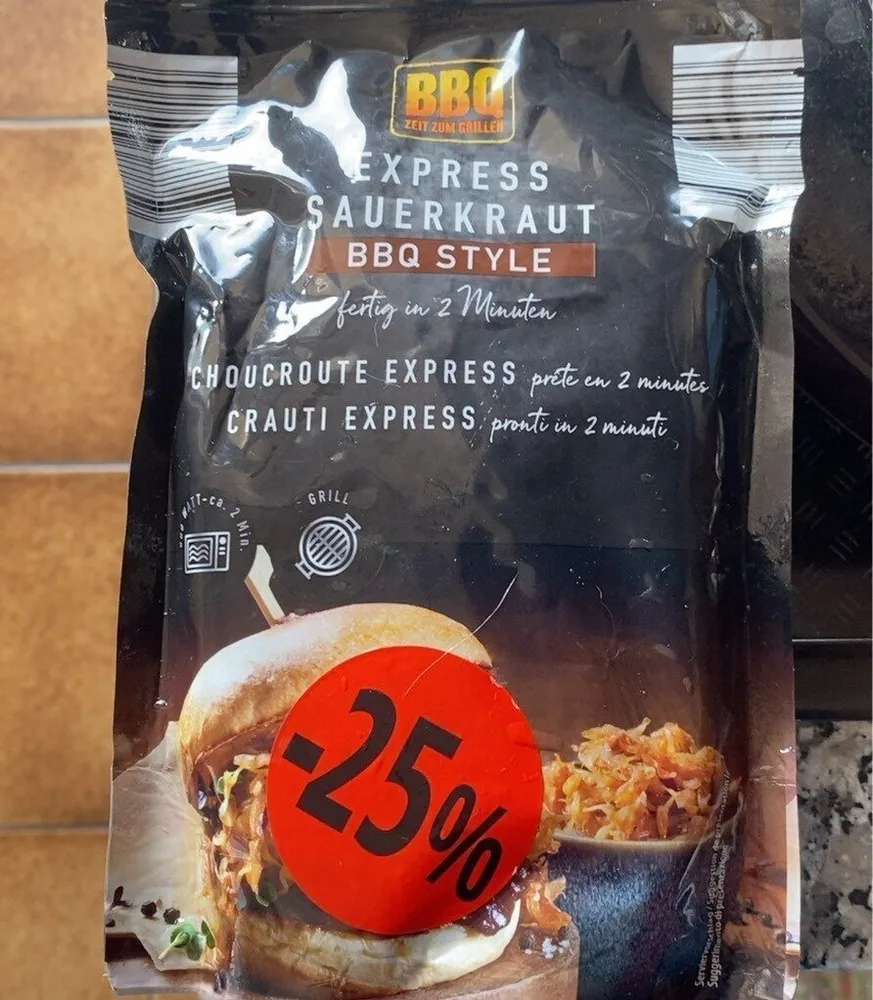 Expert Sauerkraut BBQ style