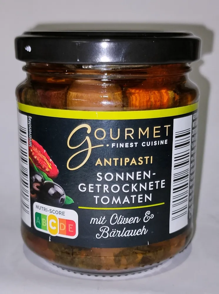 Sonnengetrocknete Tomaten mit Oliven & Bärlauch