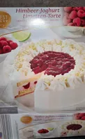 Gâteau aux framboises yaourt et citron vert