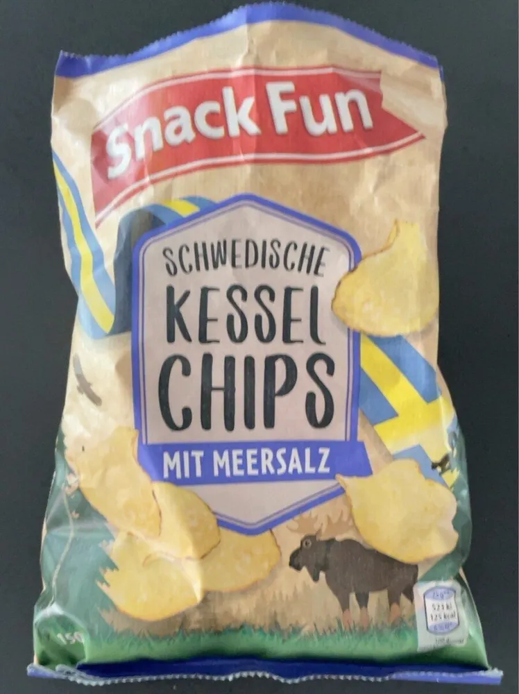 Schwedische Kessel Chips