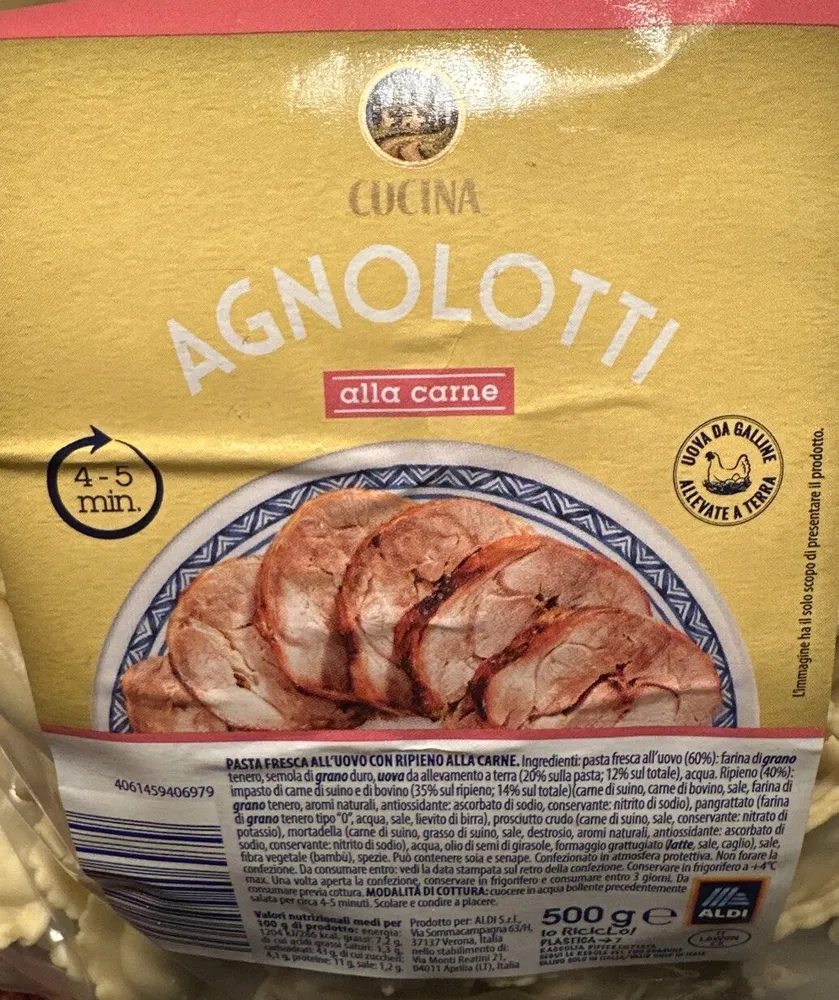 Agnolotti alla carne