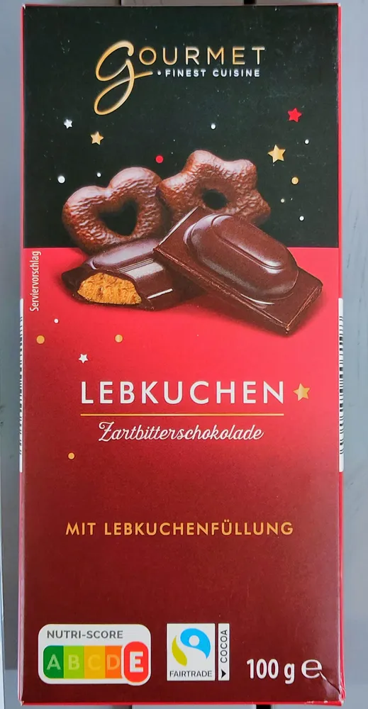 Zartbitterschokolade - Lebkuchen