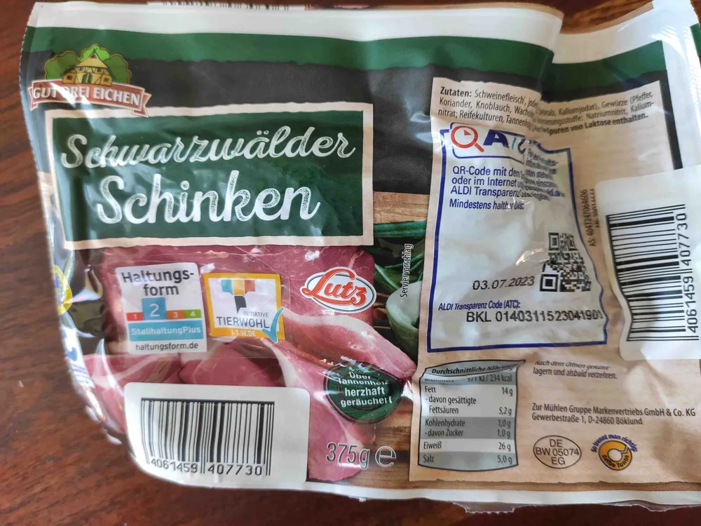 Schwarzwälder Schinken