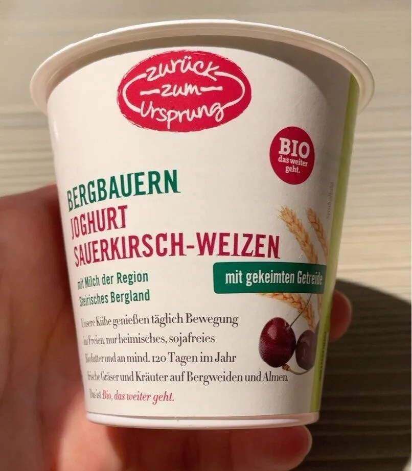 Joghurt Sauerkirsch-Weizen