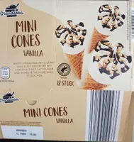 Mini cones Vanilla
